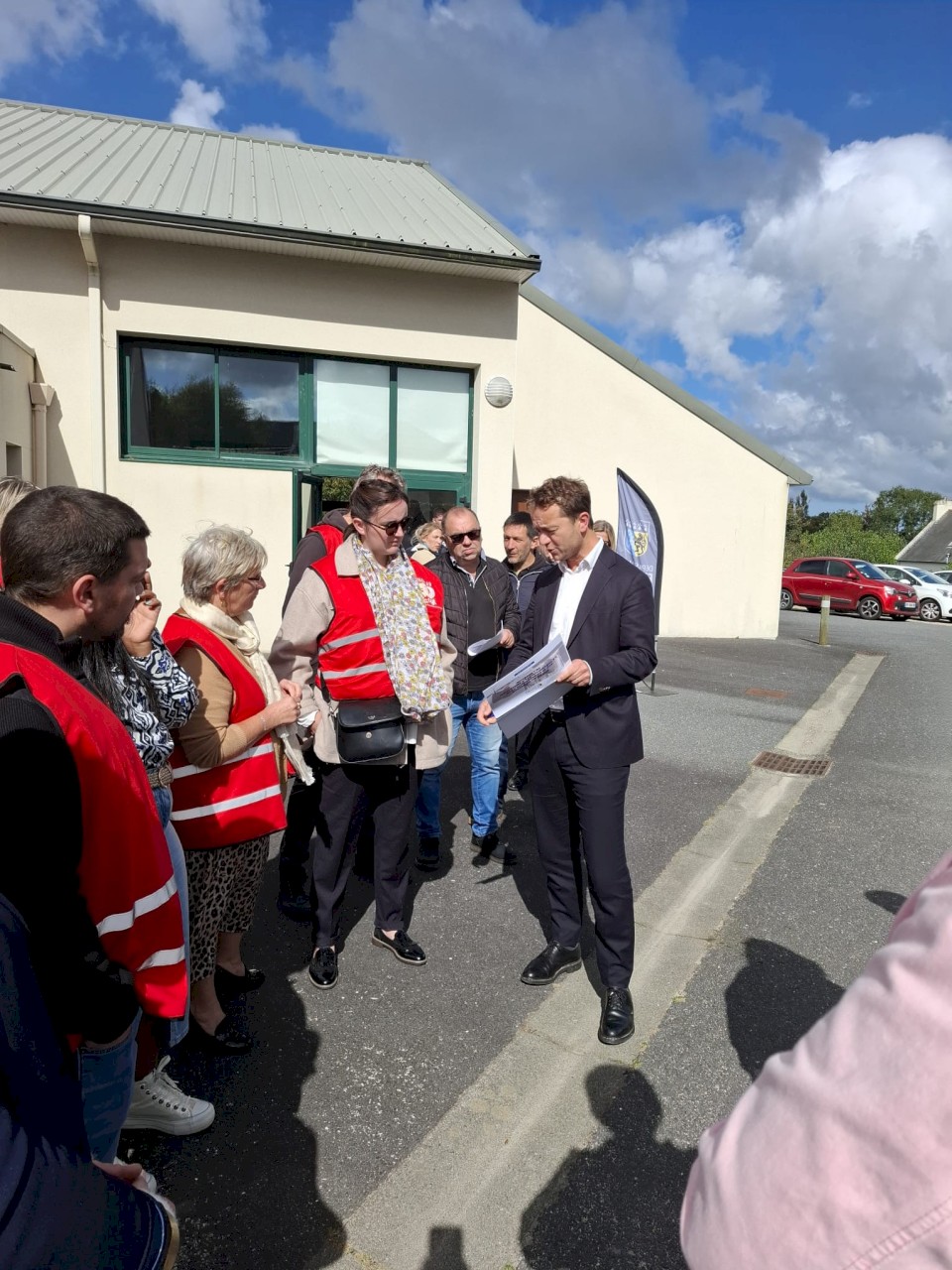 CGT Ehpad des Abers rencontre avec Mael De Calan